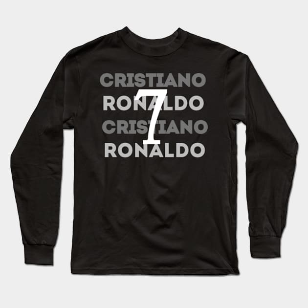 Cristiano ronaldo Long Sleeve T-Shirt by TshirtMA